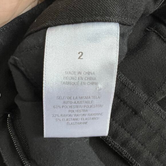 Favorite Daughter The Favorite Pant Petite Black Trousers size 2 Career - Picture 7 of 8